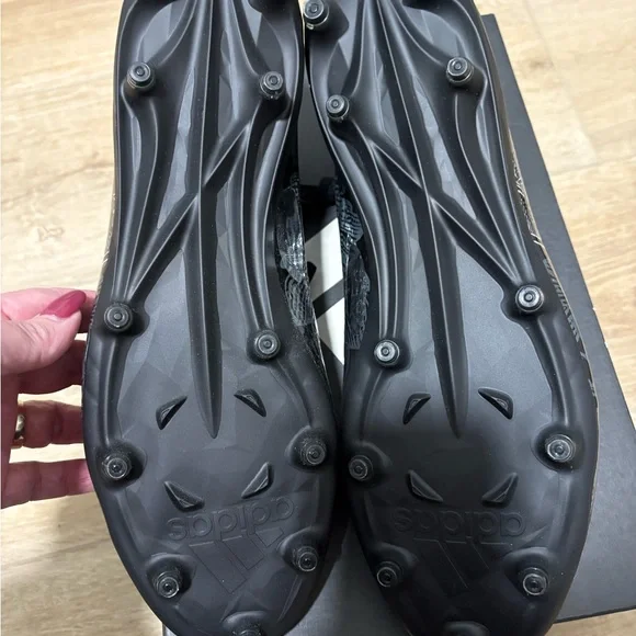 Adidas Money Adizero Cleats in Triple Black, NIB, Rare - Picture 6 of 8